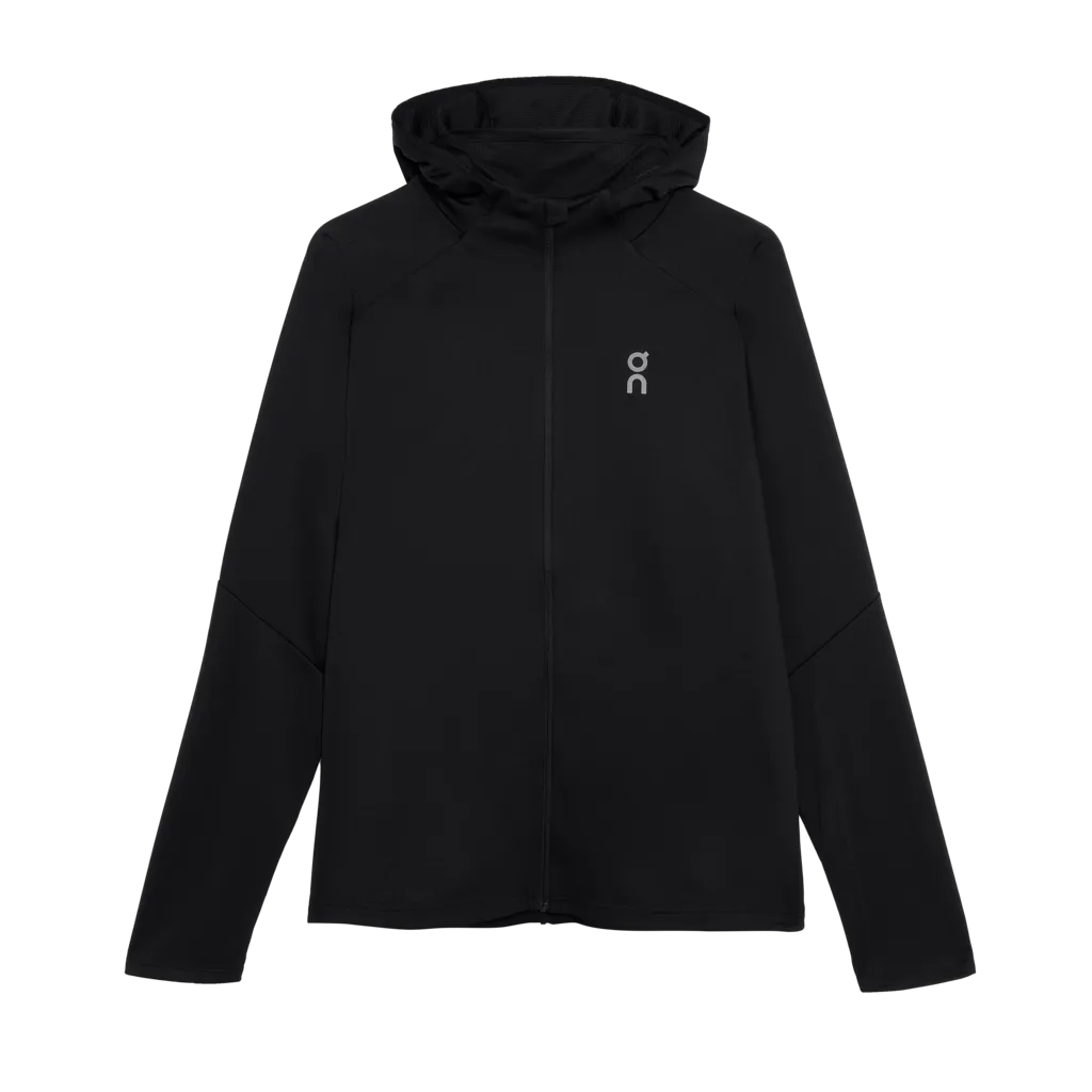 On Running Climate Zip Hoodie (Mens) - Black