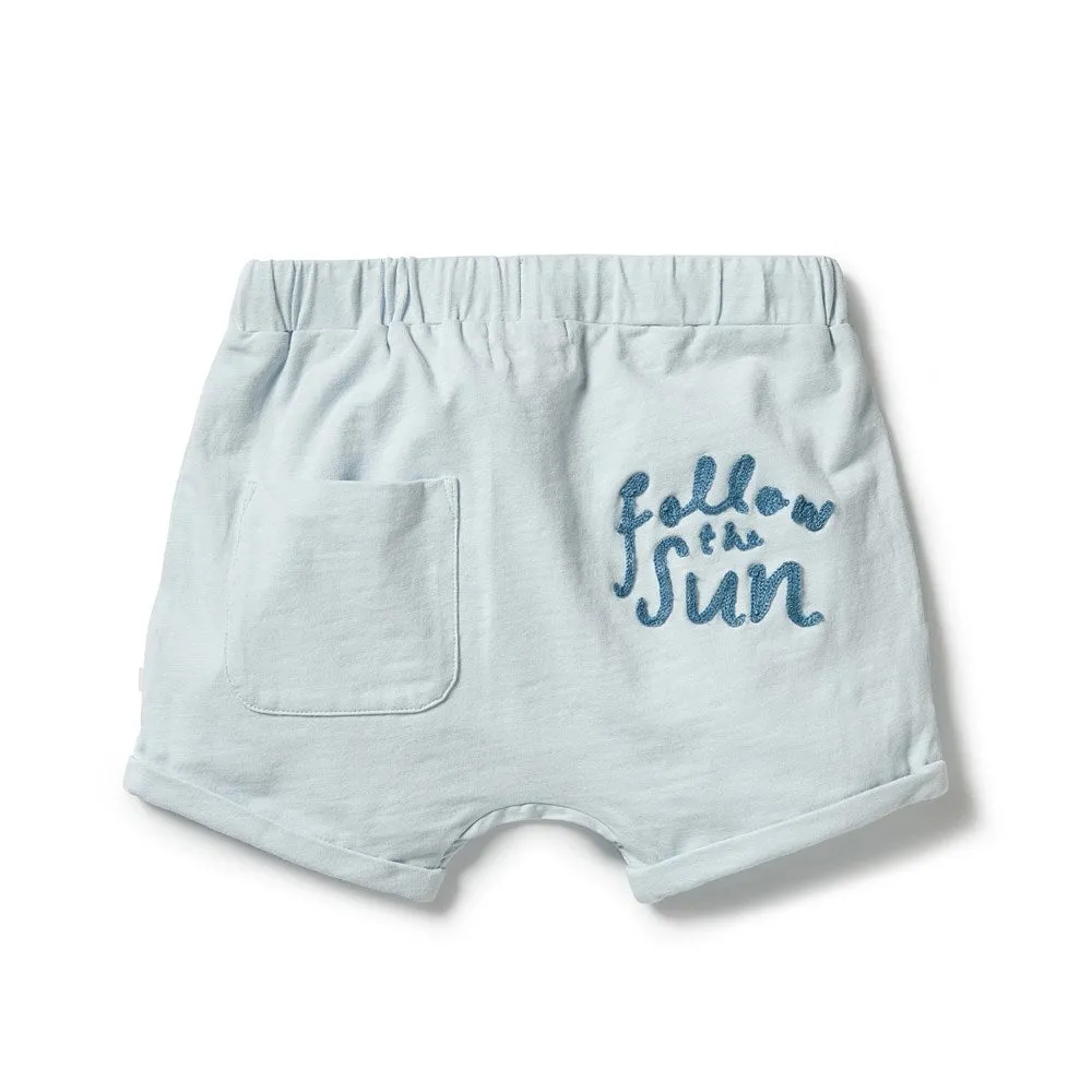 Organic Slouch Shorts