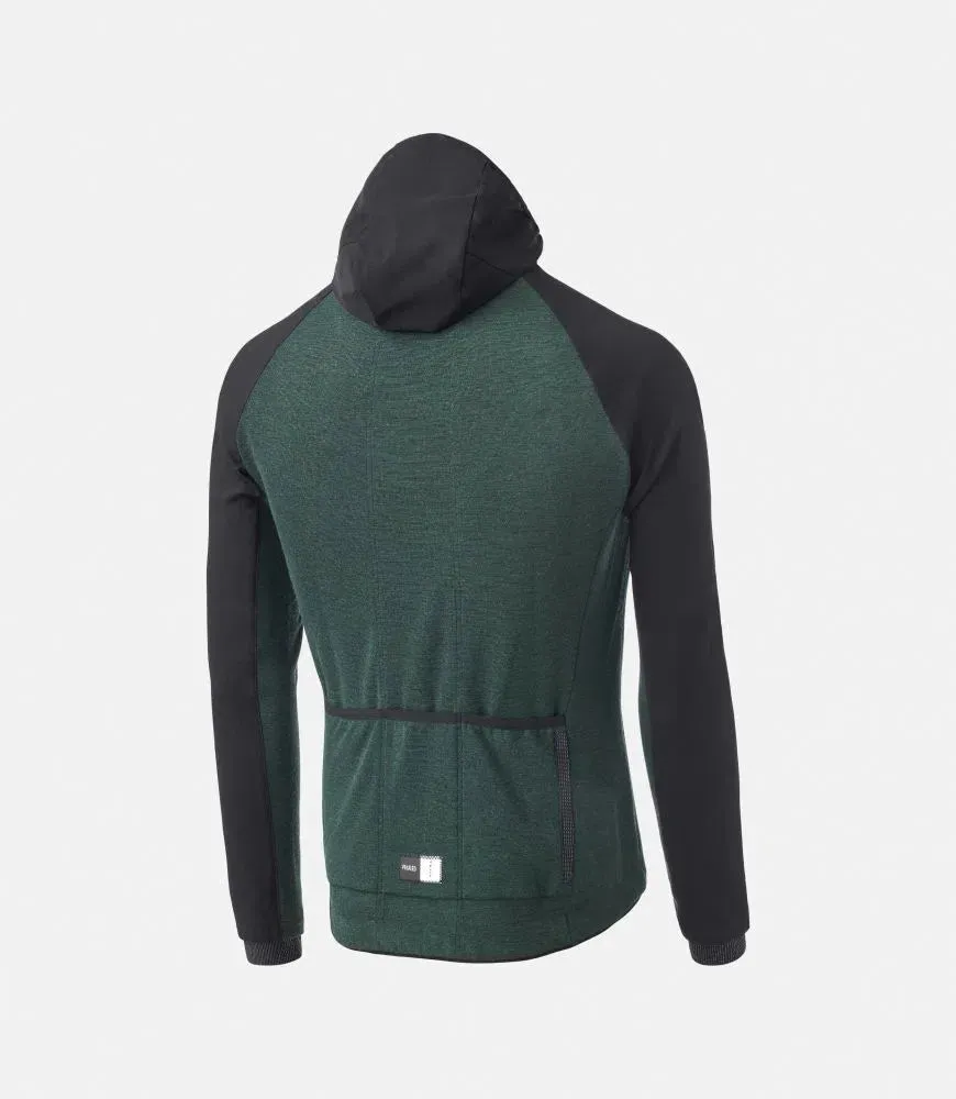 PEDALED Jary AllRoad Hooded Jersey - Forest Green