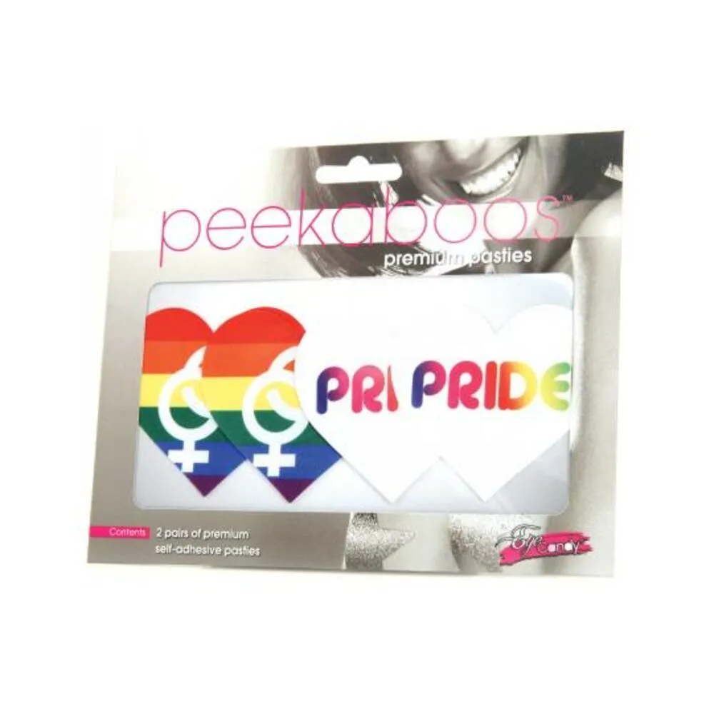 Peekaboos Pride Hearts - Pack Of 2