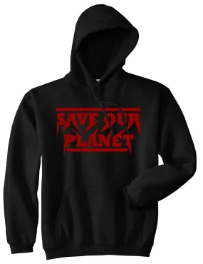 Save Our Planet Mens Pullover Hoodie