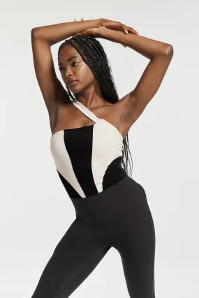 Sorelle One Shoulder Bodysuit