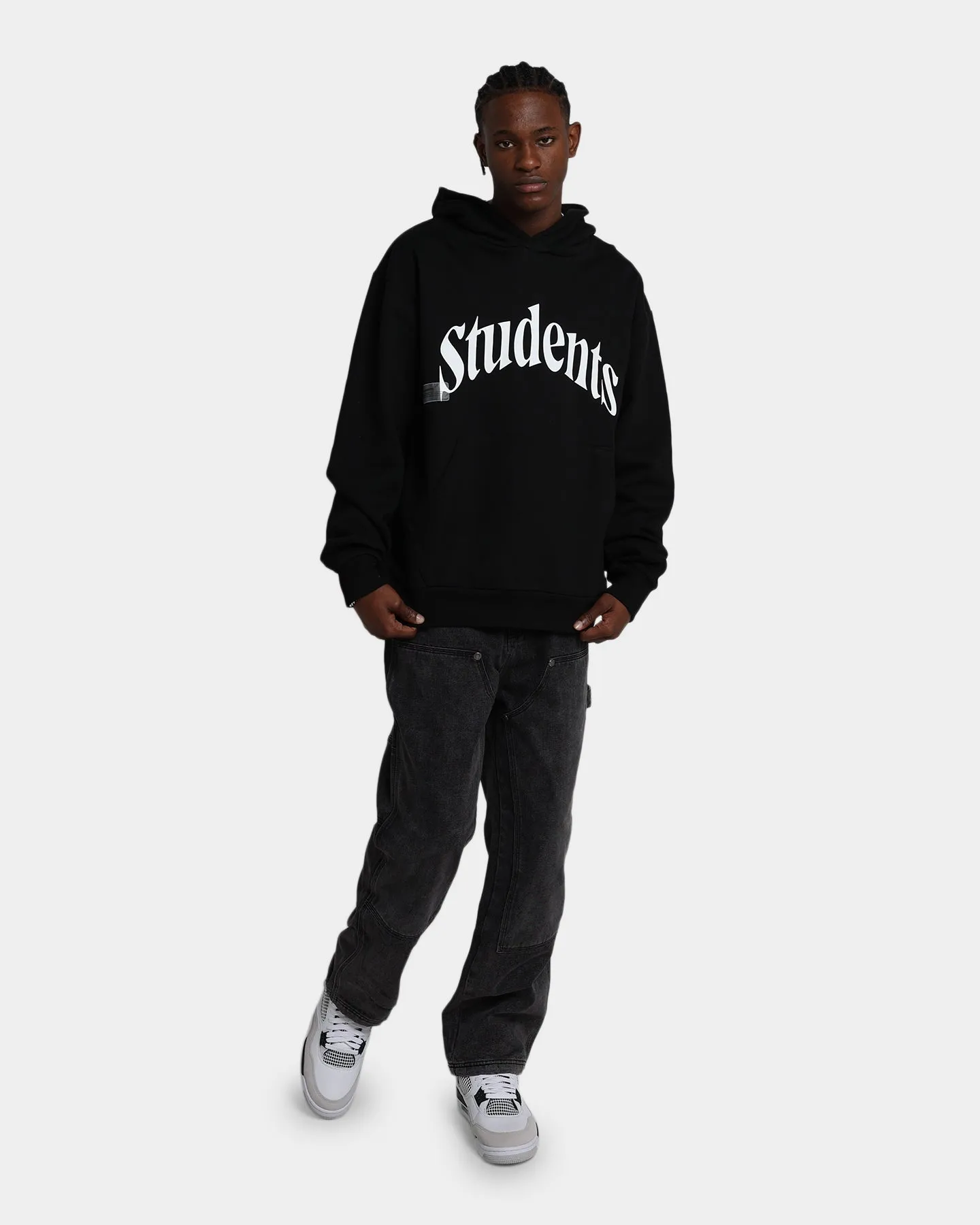 Students Golf In Session Hoodie Black