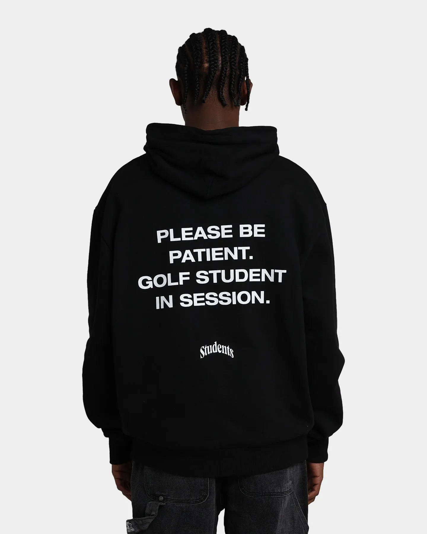 Students Golf In Session Hoodie Black