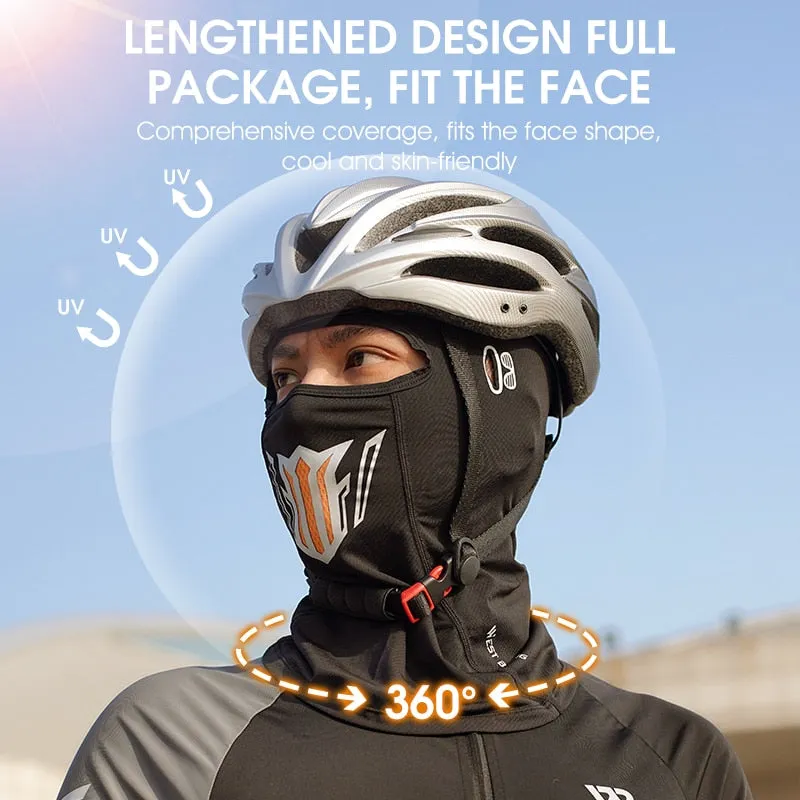 Summer Anti-UV Cycling Cap Hat Ice Silk Men Balaclava Bicycle Outdoor Sport Motorcycle MTB Bike Riding Bandana