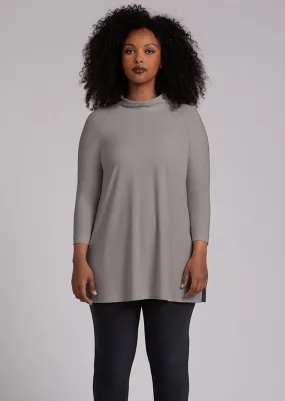 Sympli - Svelte Funnel Neck Tunic