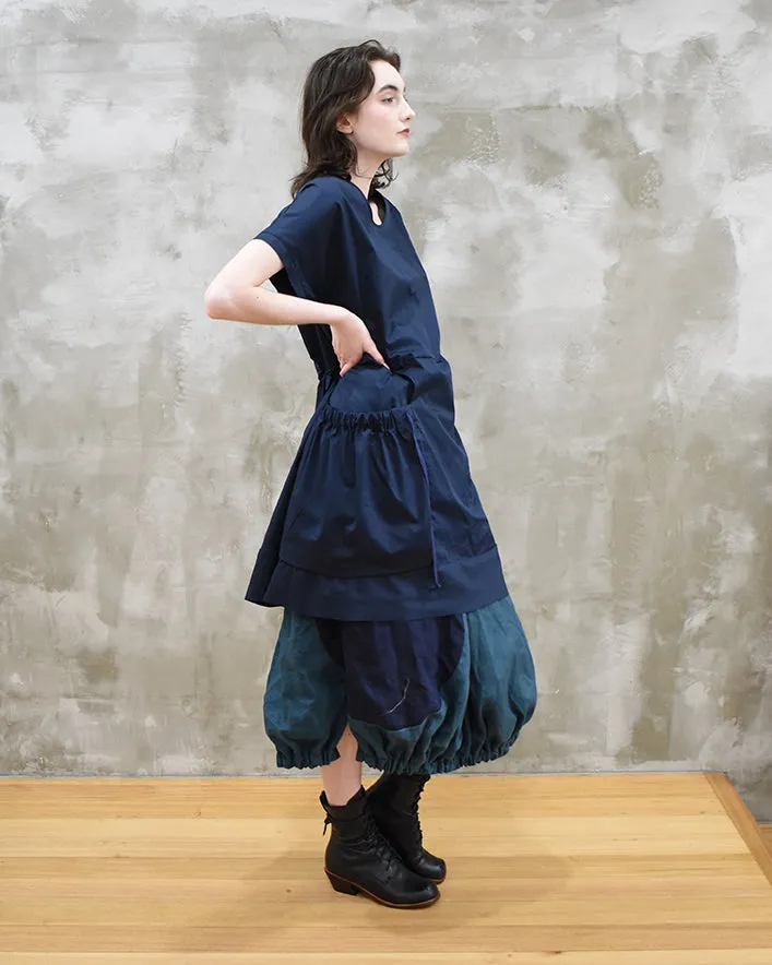 The Oblique Tunic - Navy Blue