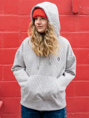 V.Co Air Layer Thermal Hoodie - HEATHER GREY