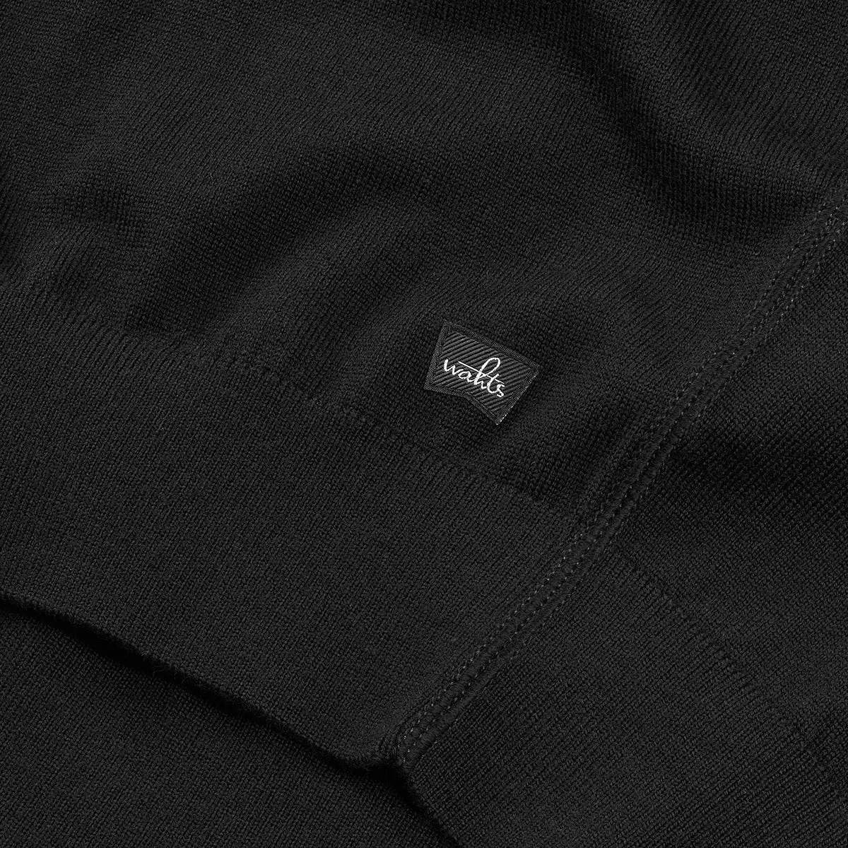 WAHTS Hall Polo Knit Black