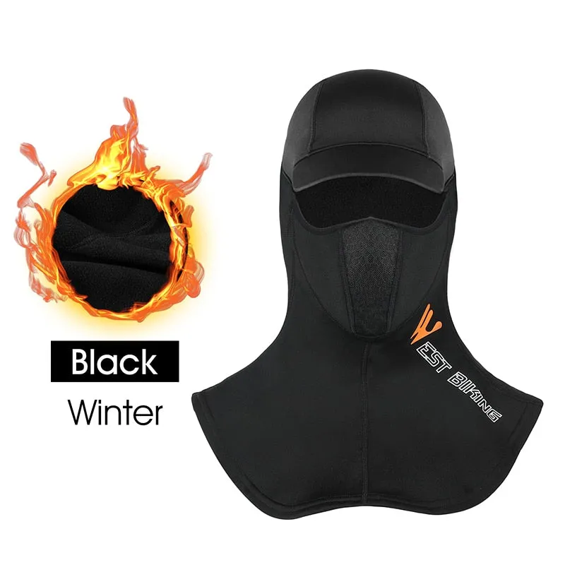 Warm Winter Cycling Cap Reflective Men Women Sport Scarf Balaclava Neck Warmer Ski Bicycle Motorcycle Running Cap Hat