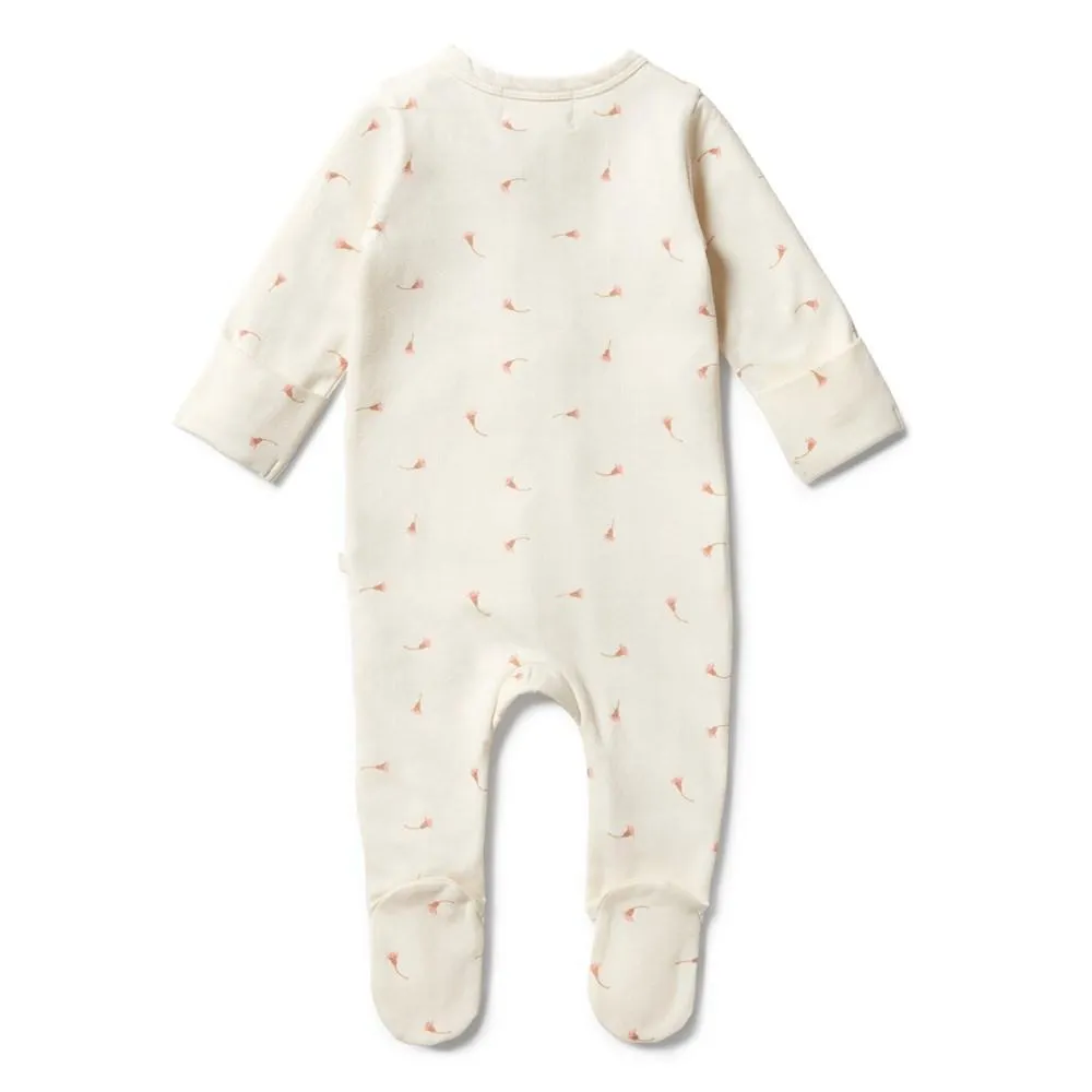 Wilson & Frenchy | Baby Organic Zipsuit - Little Blossom