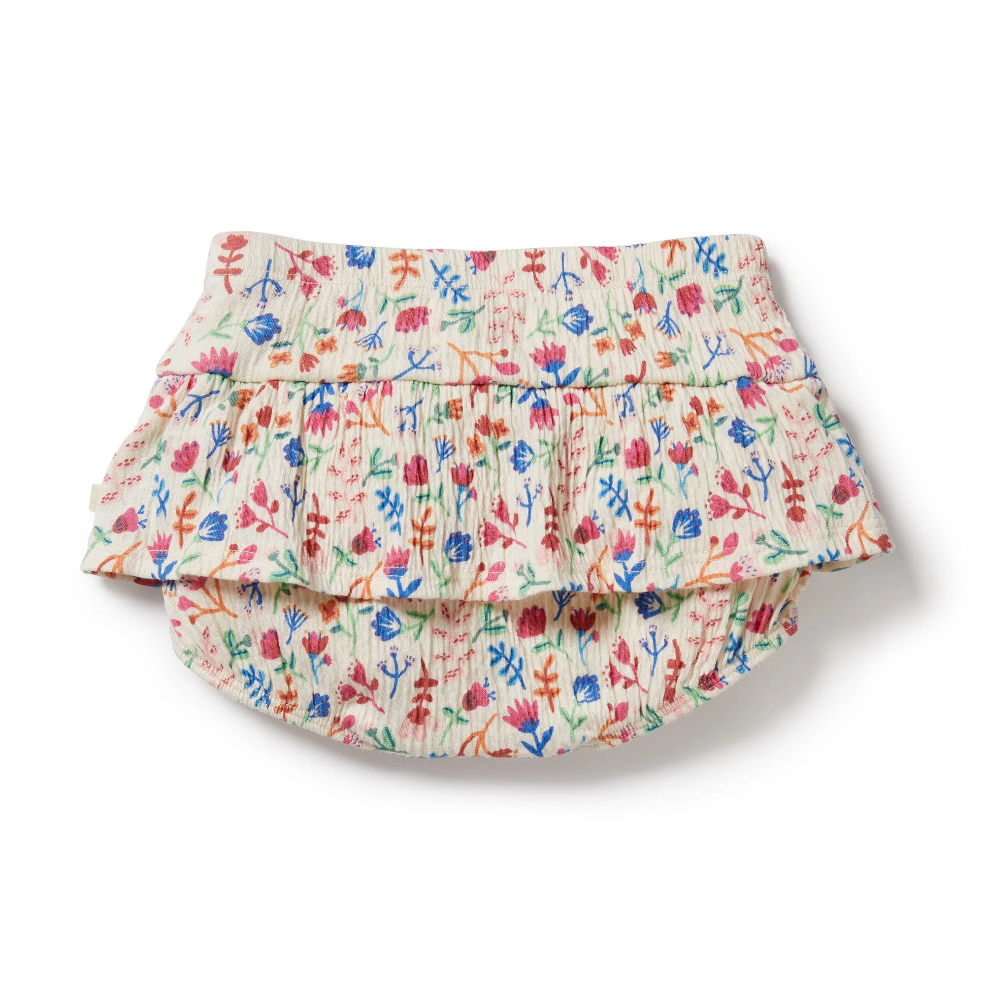 WILSON & FRENCHY TROPICAL GARDEN CRINKLE RUFFLE NAPPY PANT