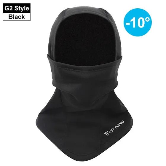 Winter Cycling Face Mask Fleece Thermal Balaclava Keep Warm Windproof Ski Mask Cap Snowboard Bike Bicycle Face Mask