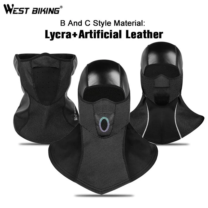 Winter Cycling Face Mask Fleece Thermal Balaclava Keep Warm Windproof Ski Mask Cap Snowboard Bike Bicycle Face Mask