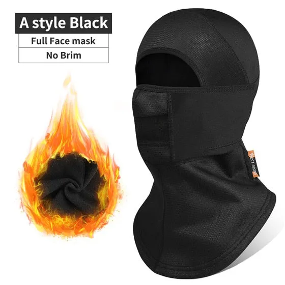 Winter Sport Cycling Cap Reflective Men Women Scarf Balaclava Neck Warmer Ski Bicycle Motorcycle Running Head Cap Hat