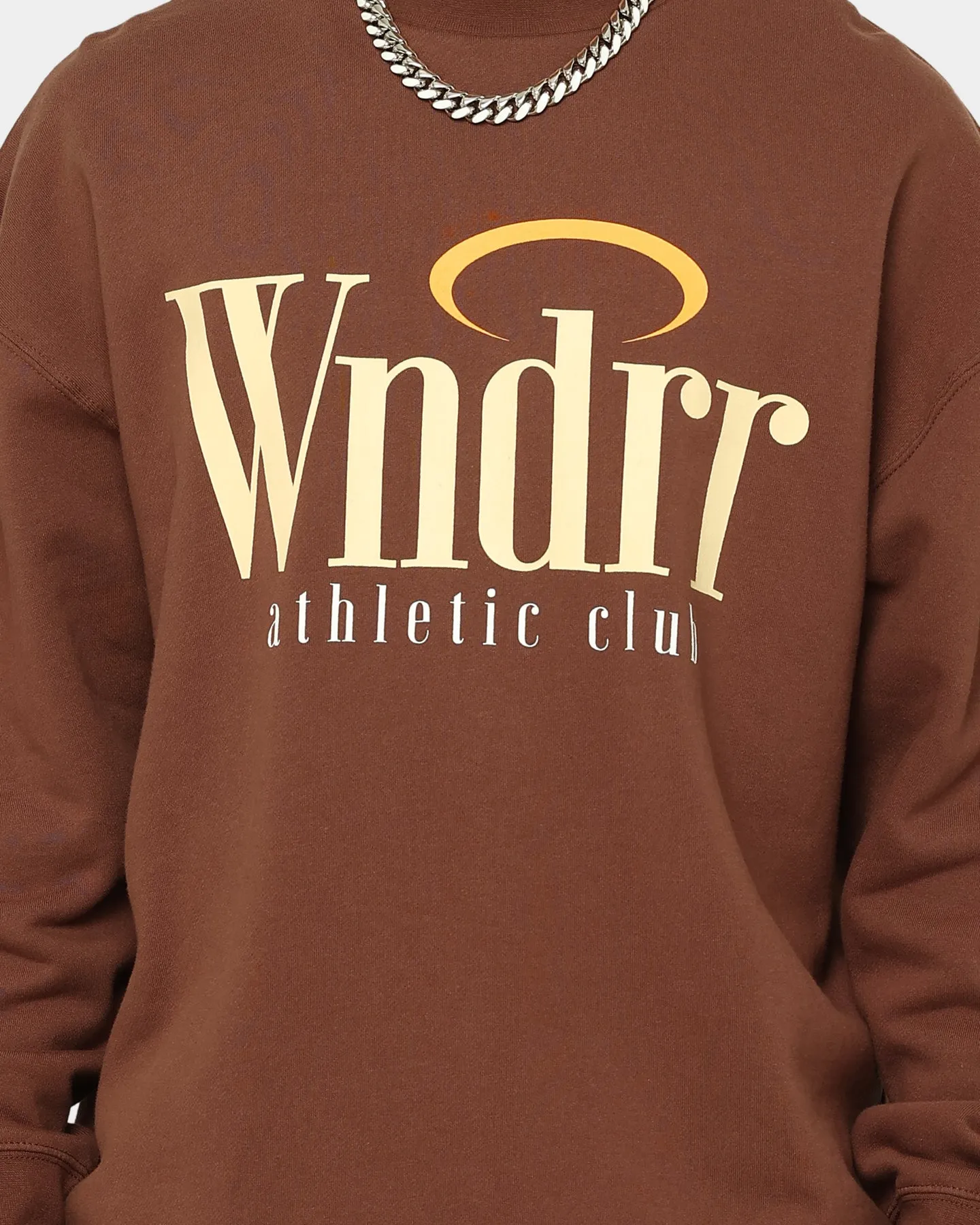 WNDRR Halo Crewneck Brown