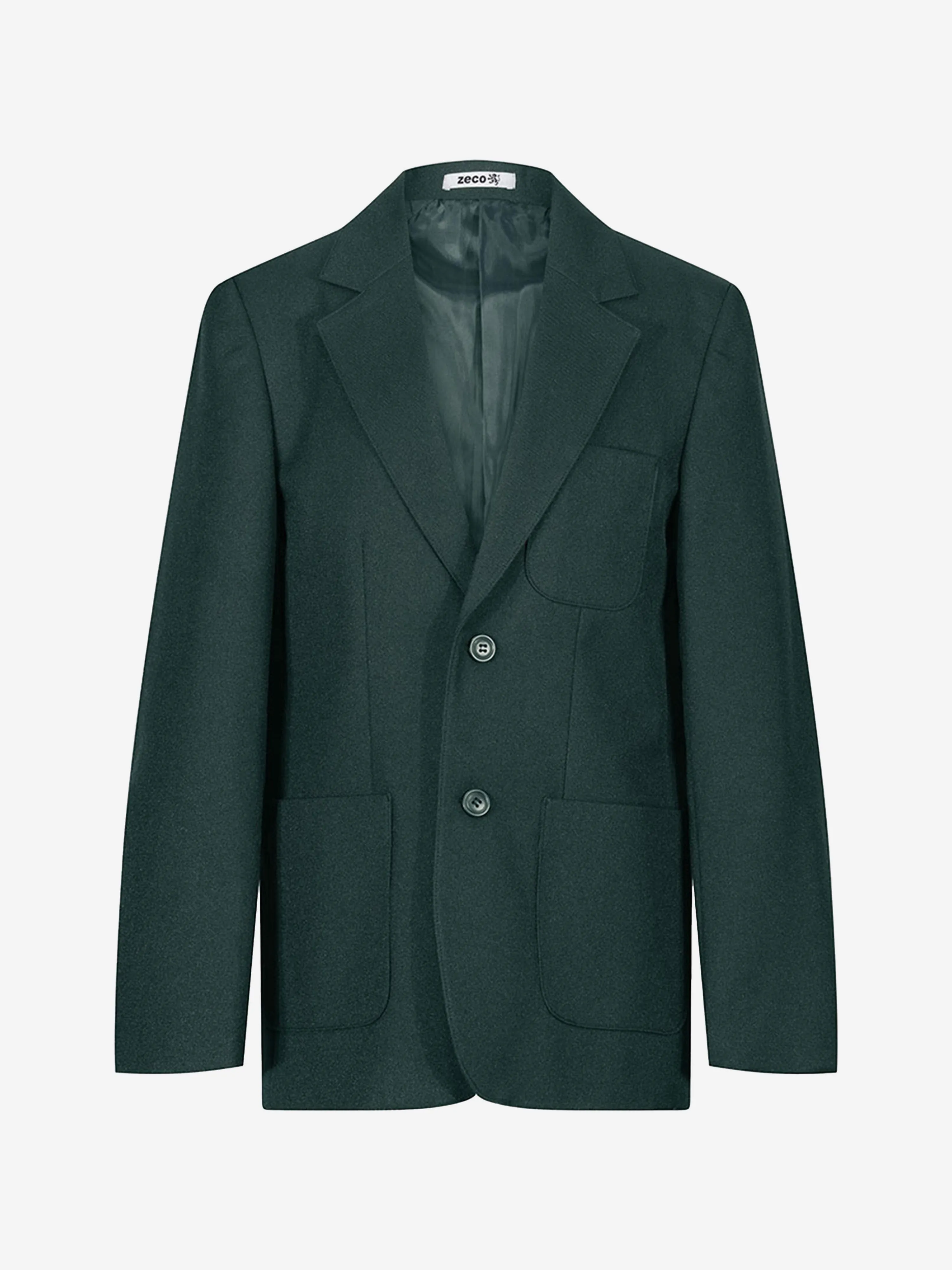 Zeco Kids School Blazer in Green